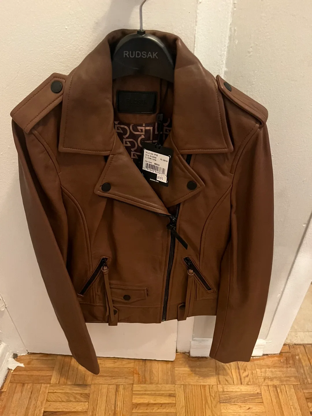 Rudsak Mergo Leather Jacket - Size P/S (Small) image indicator(3)