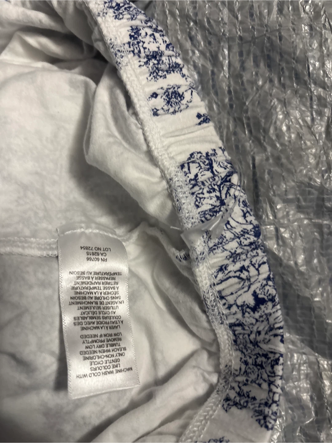 NWOT 2pc BedHead Pajamas XL/TG Blue & White - photo 3