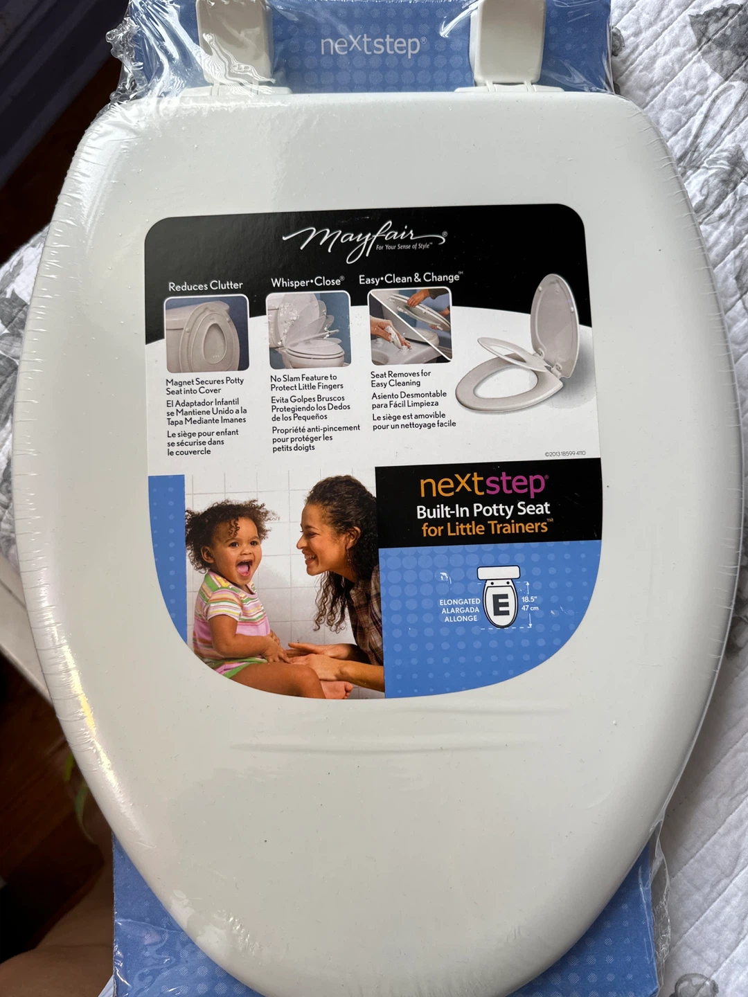 Mayfair NextStep Built-In Potty Seat - Elongated