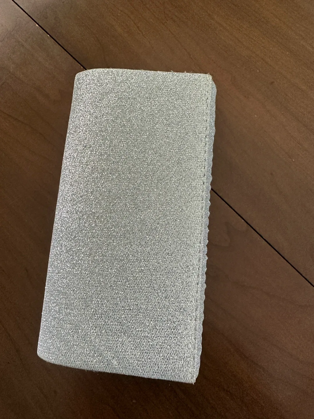 Silver Pleated Clutch image indicator(2)