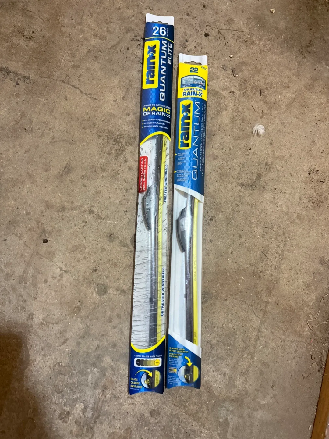 Rain-X Quantum Elite Wiper Blades - 26" & 22" image indicator(2)