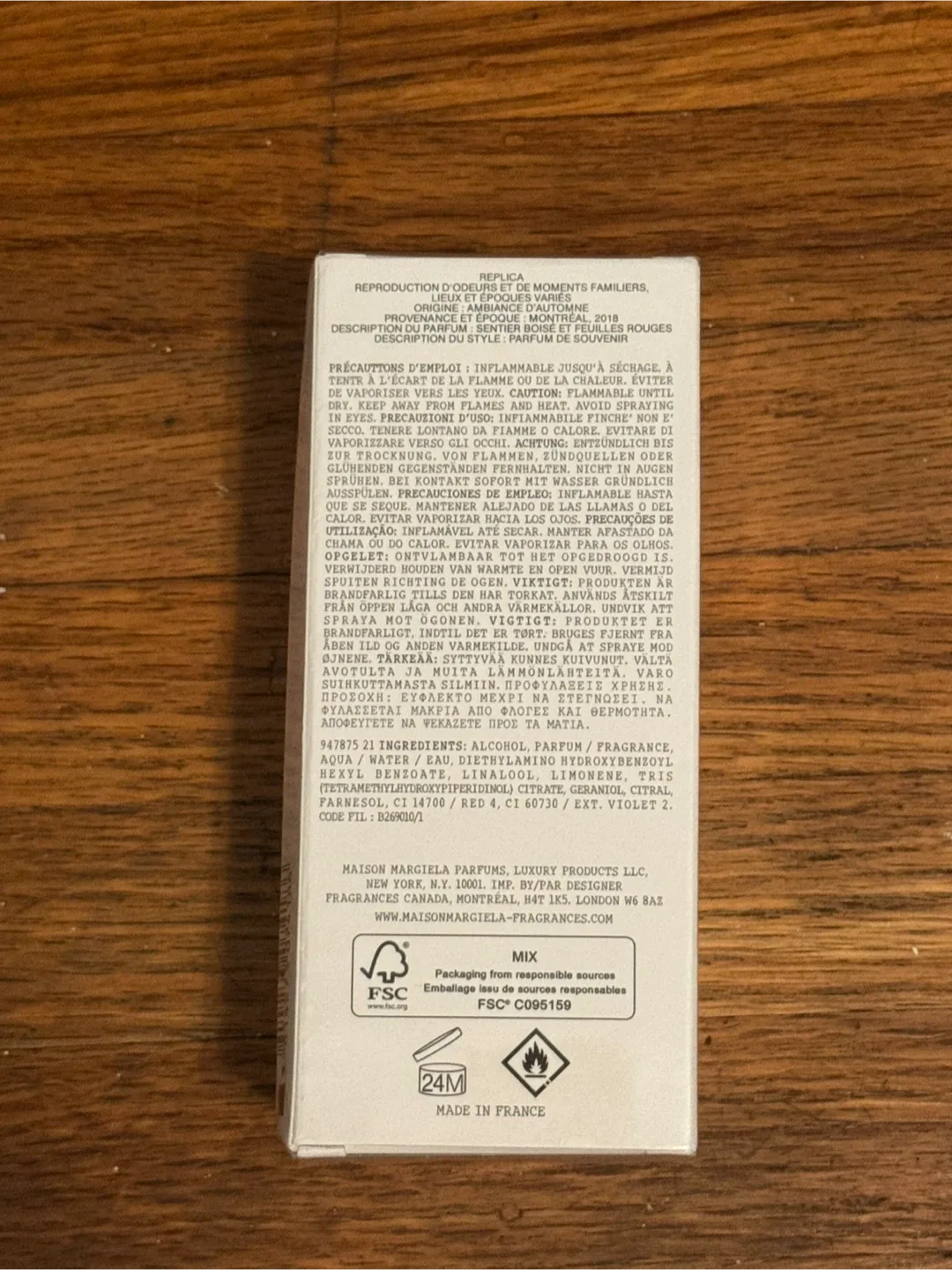 Maison Margiela Autumn Vibes 100ml SEALED image indicator(2)