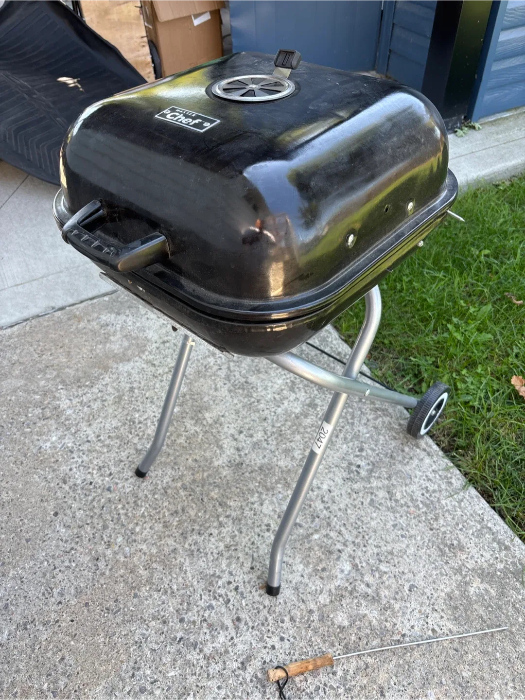 Master Chef portable BBQ Grilk. image indicator(3)
