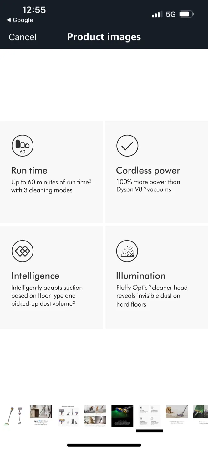 New Dyson V15 Detect Plus Cordless Vacuum image indicator(6)