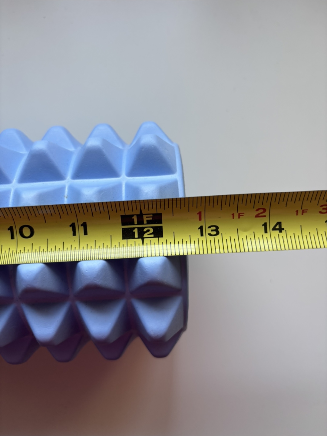 Textured Foam Roller, Blue, 12 inch - photo 4