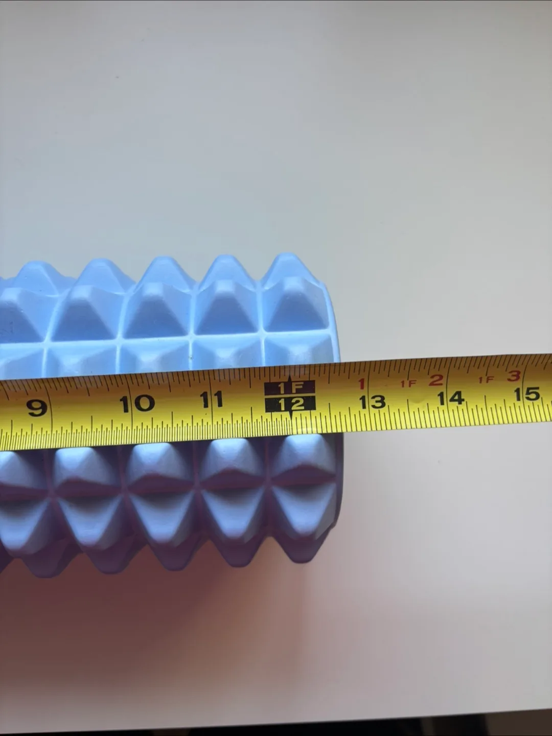 Textured Foam Roller, Blue, 12 inch image indicator(9)