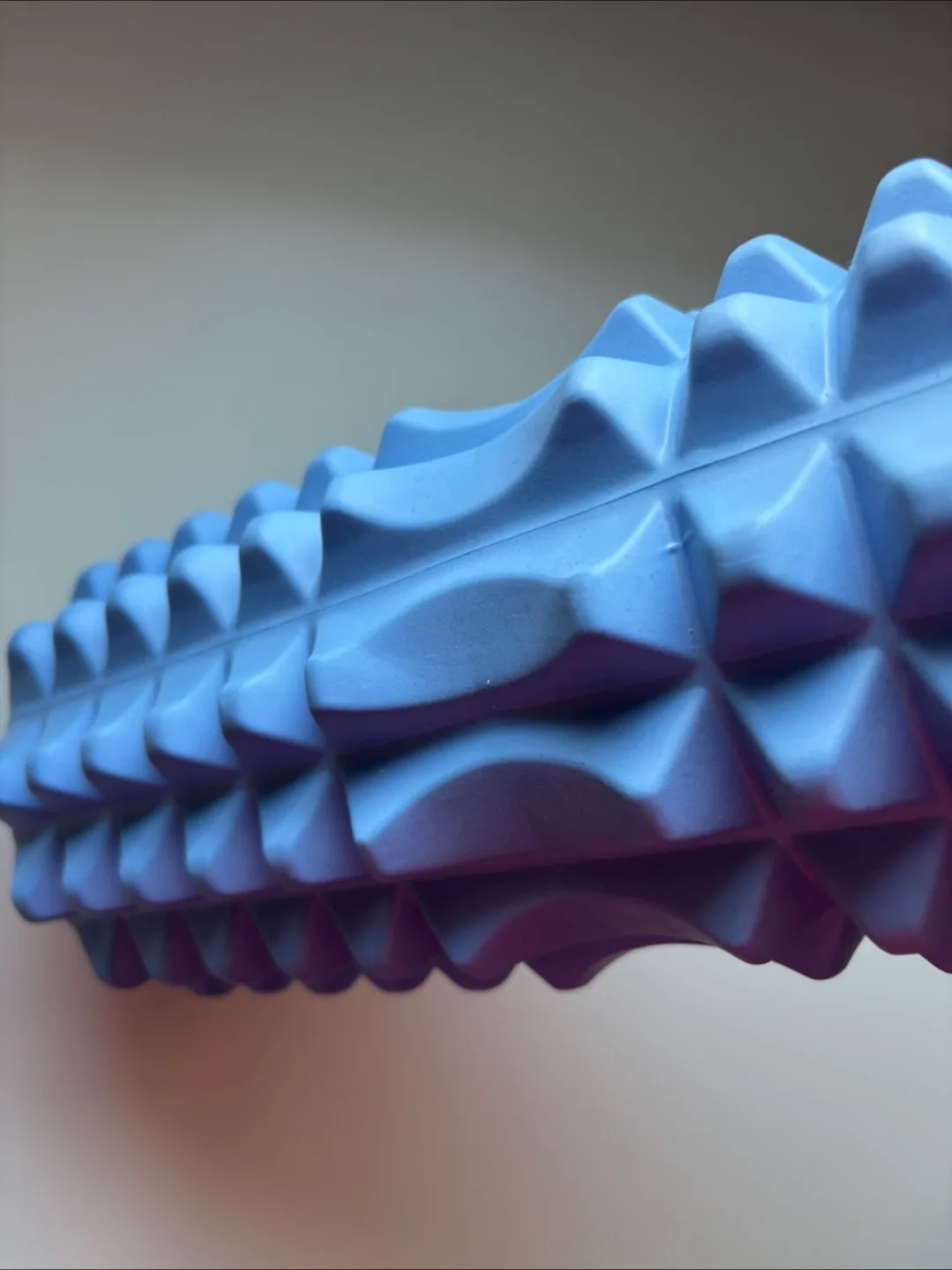 Textured Foam Roller, Blue, 12 inch image indicator(8)