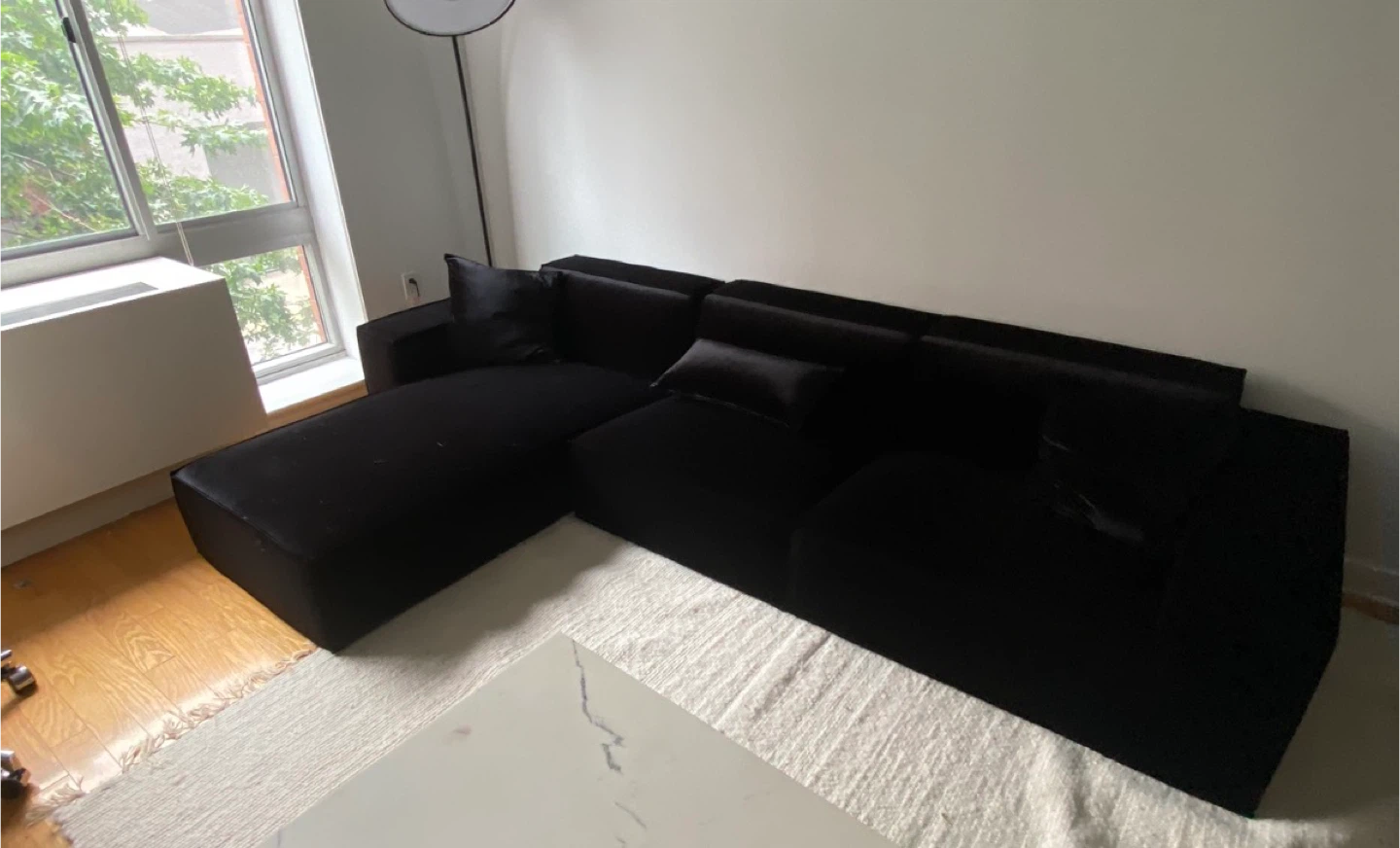 Rove Concepts Porter Black Sectional