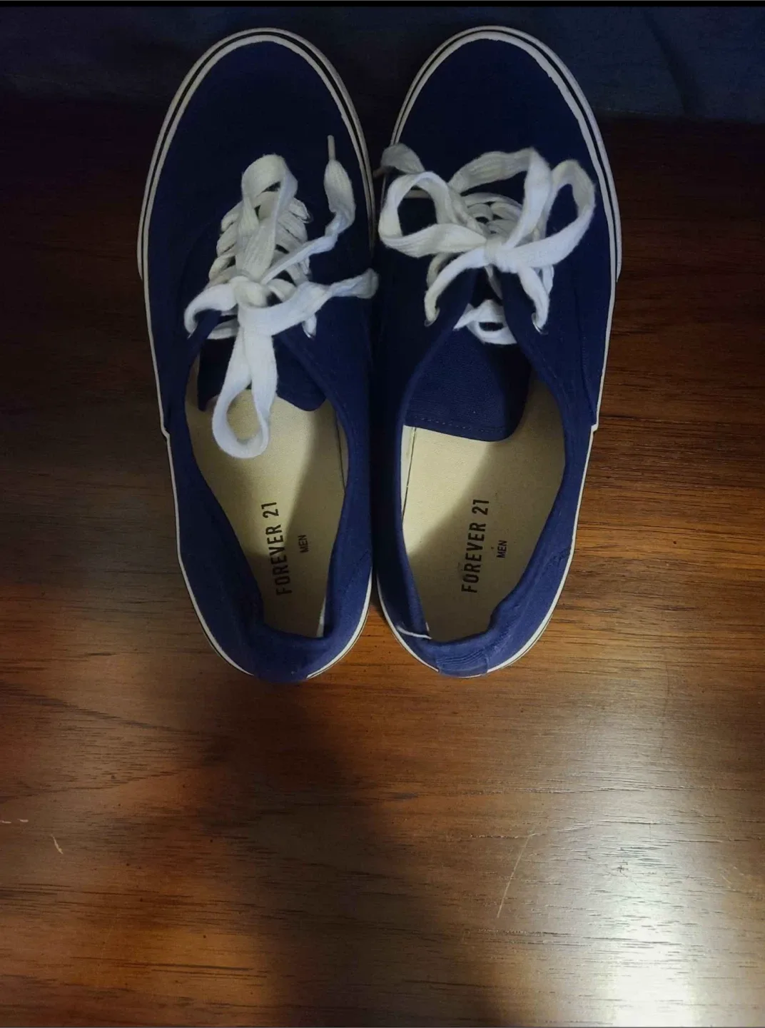Forever 21 Blue Canvas Shoes image indicator(4)