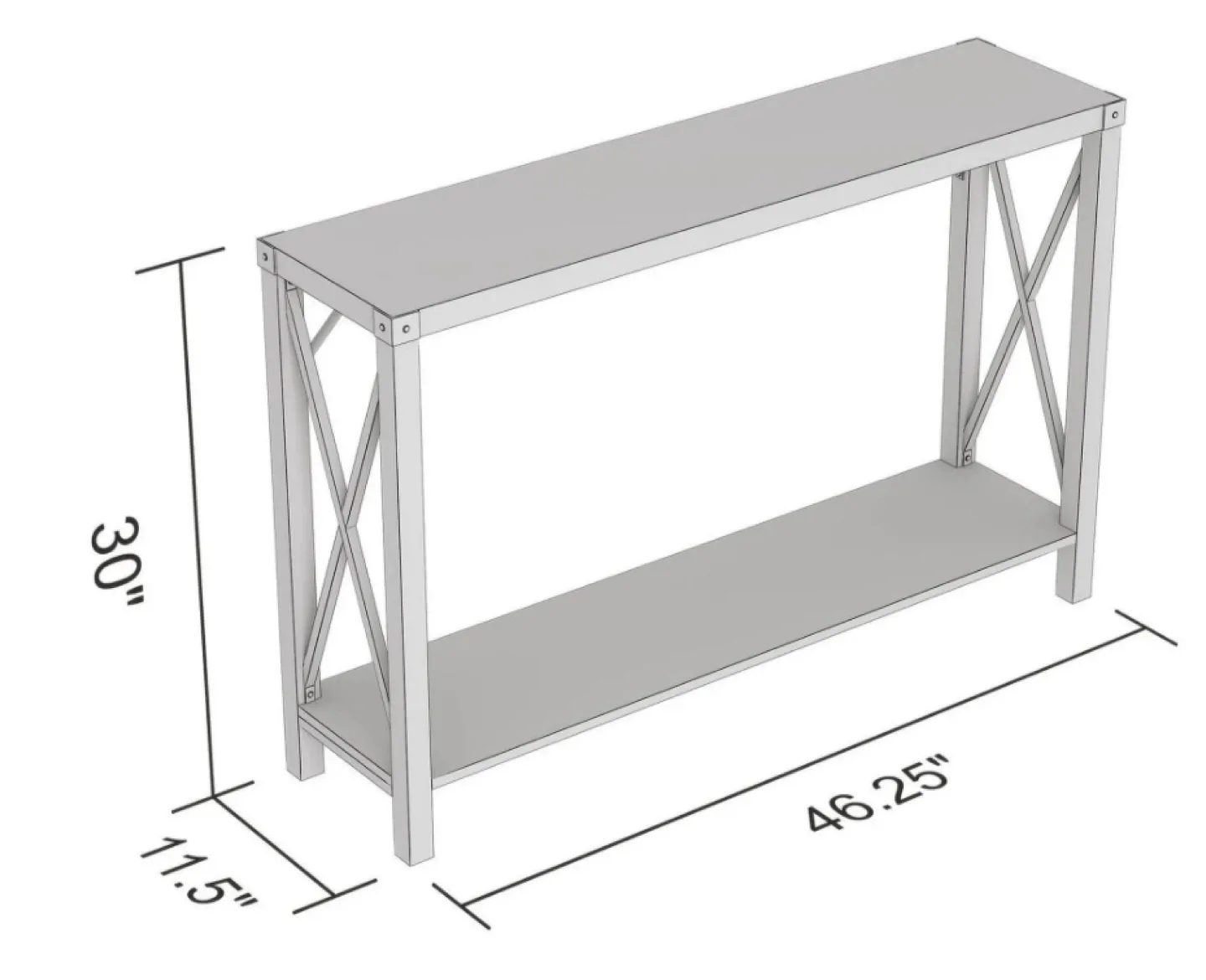 Console table for hallway or behind sofa, brand new image indicator(4)