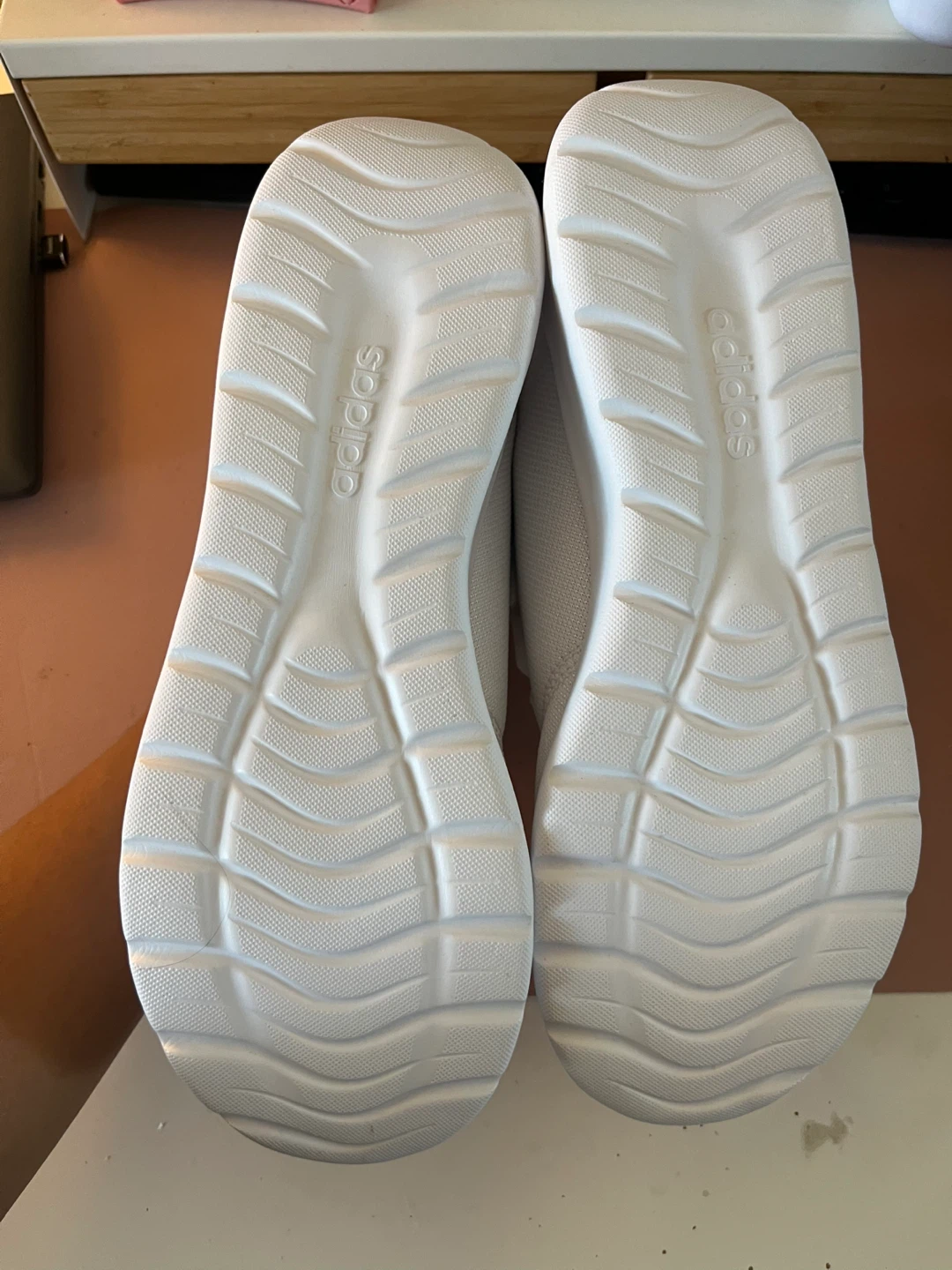 New Adidas Cloudfoam Pure 2.0 White Shoes, Size 9 - photo 3