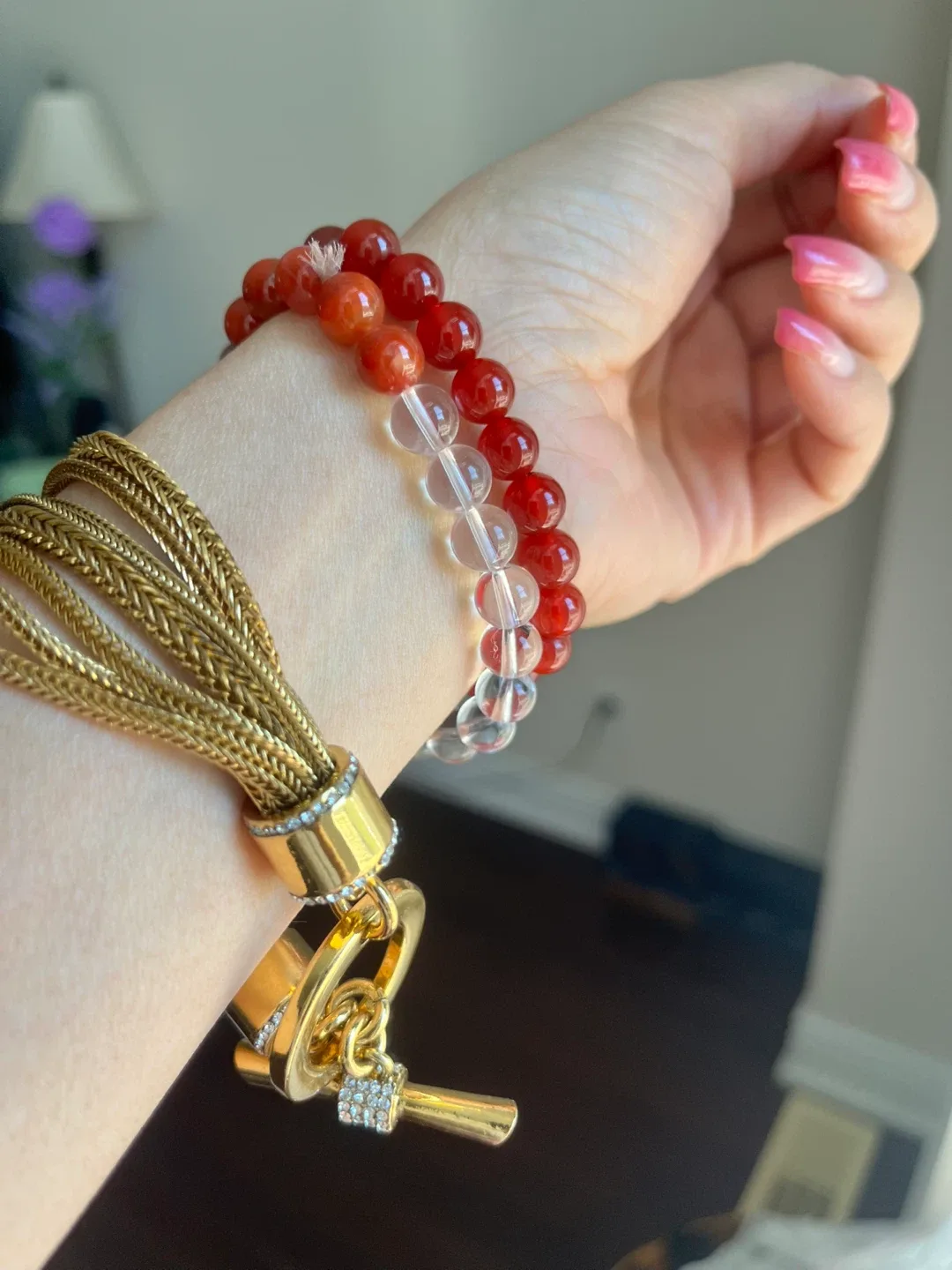 Gold Tone Fashion Bracelet image indicator(2)