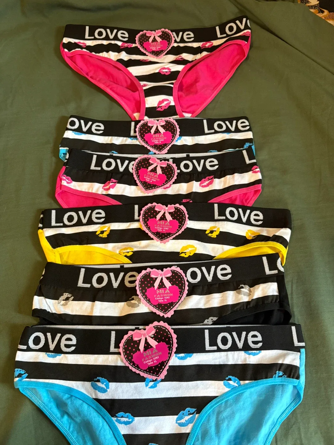 MIA Fashion Love Panties - XL thumbnail