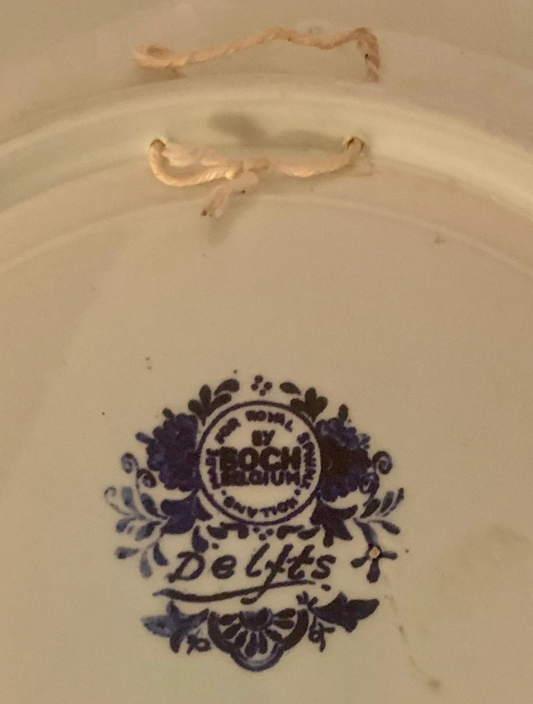 Vintage Royal Boch Delft Wall Plate image indicator(5)