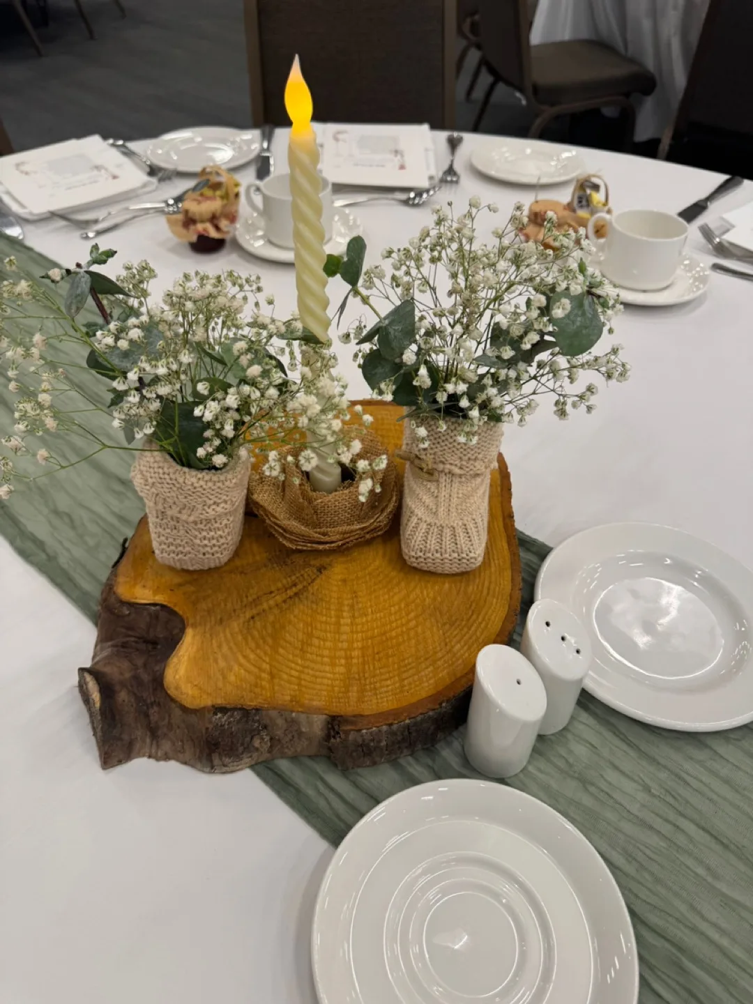 New Knitted Baby Booties - Cream image indicator(4)