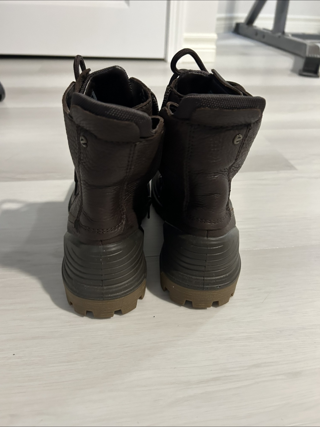Ecco Brown Leather Ankle Boots - Size 7.5 US - photo 3