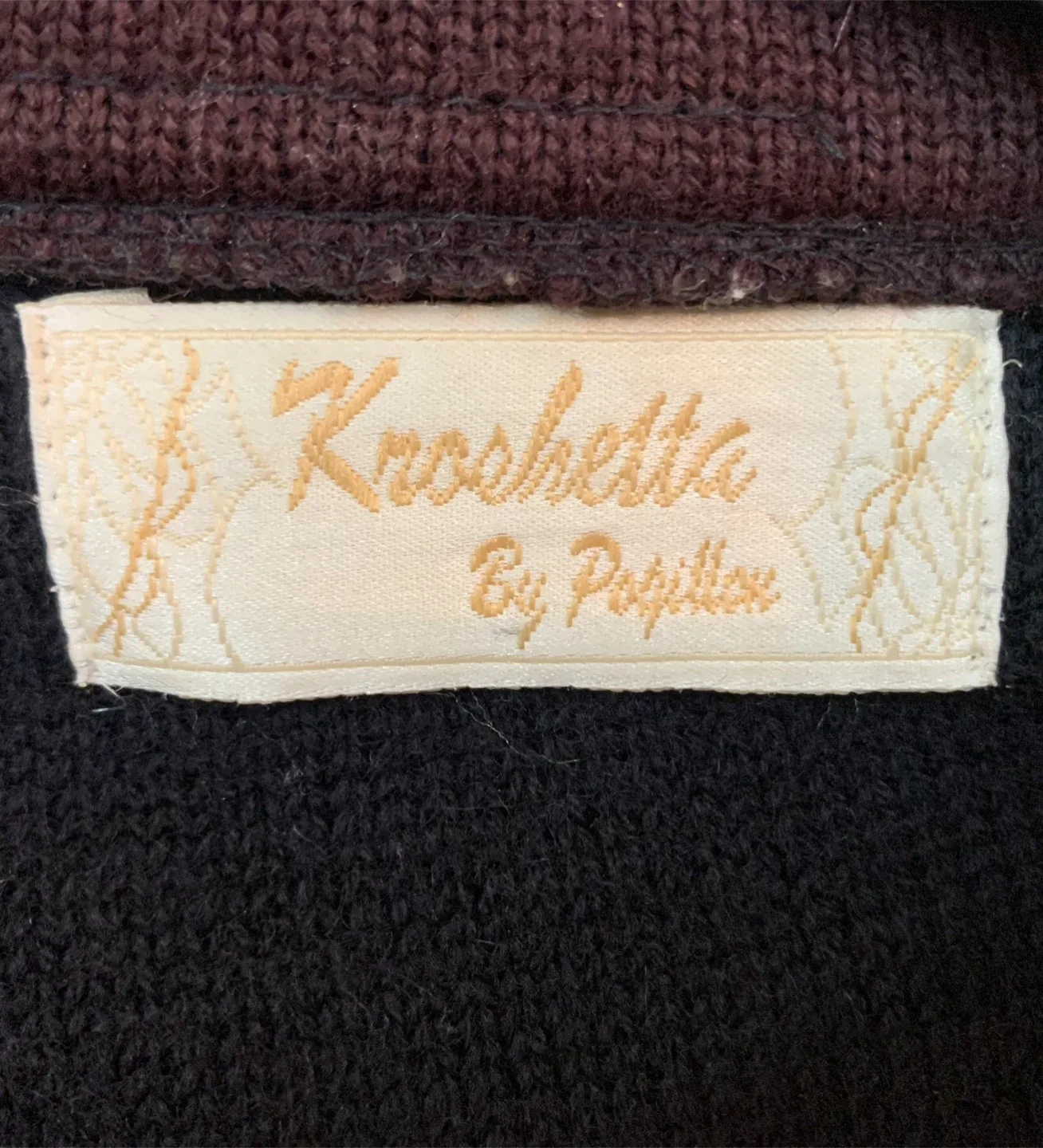 Vintage Wool Black Jacket image indicator(5)