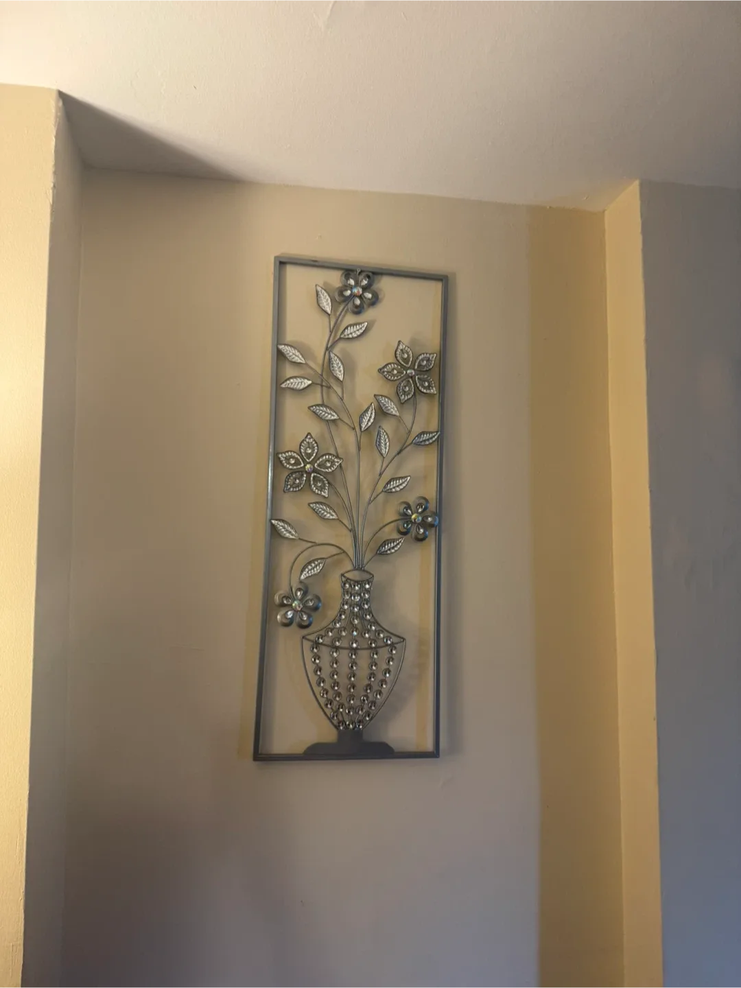 Metal Floral Wall Art Decor image indicator(2)