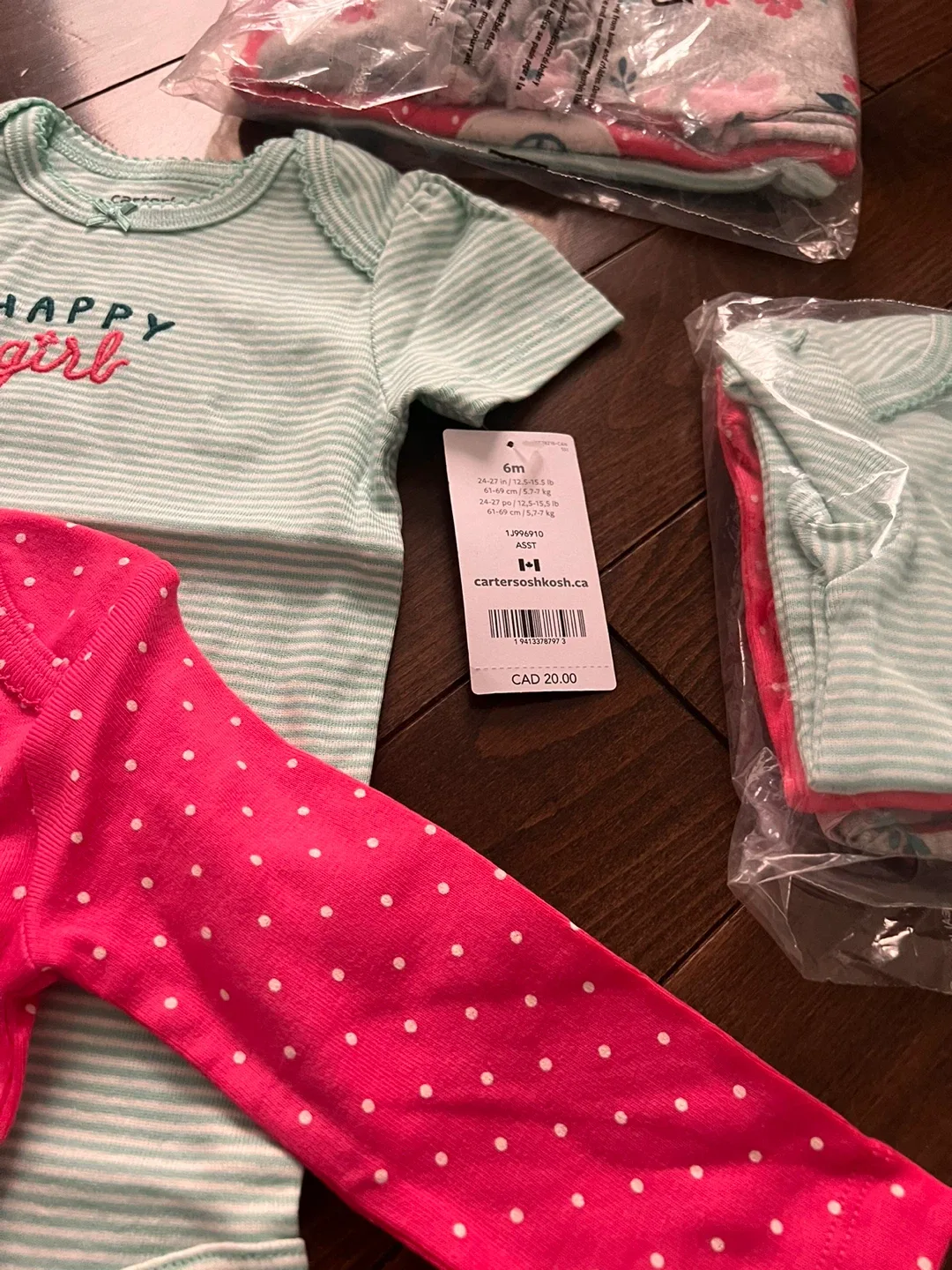 Carter's Baby Clothes Set - Size 6M - New image indicator(2)
