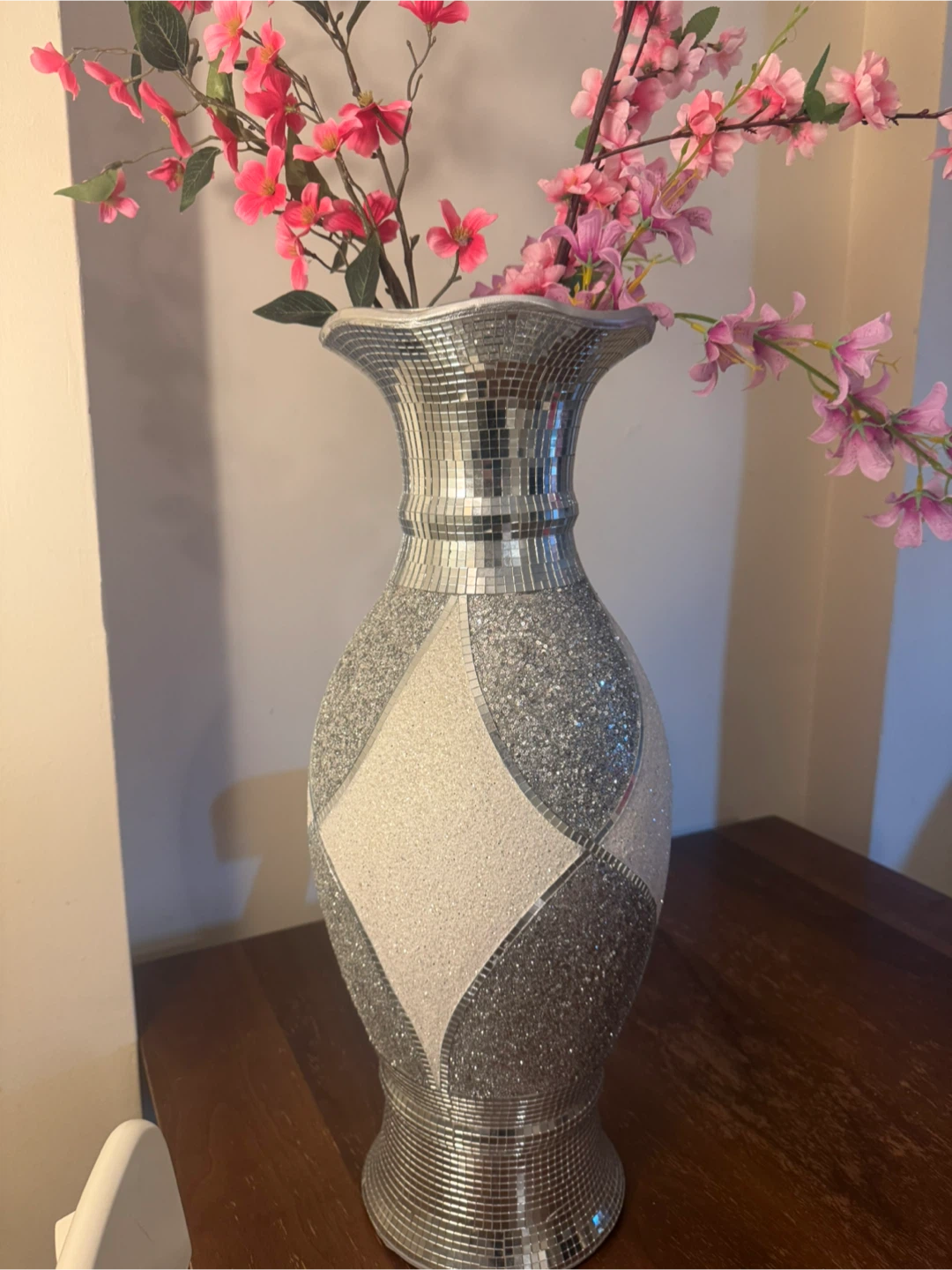 Silver Mosaic Vase - photo 2