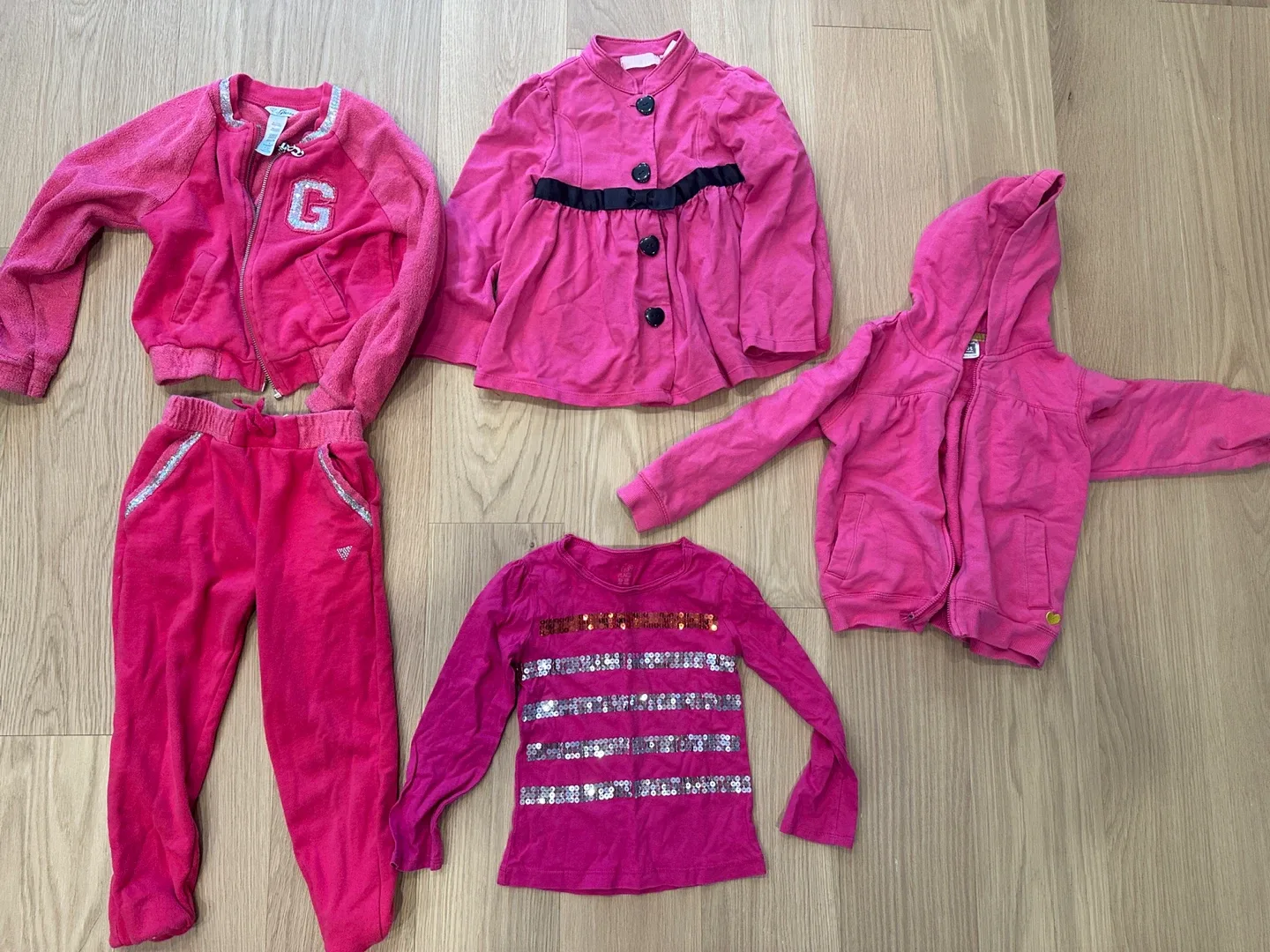Girls' Pink Clothing Bundle 4-5 thumbnail