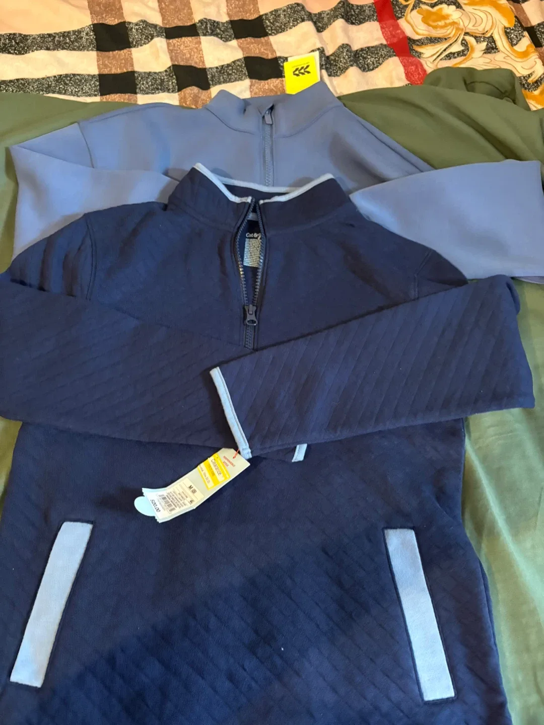 Cat & Jack Navy Blue Pullover - Size M thumbnail