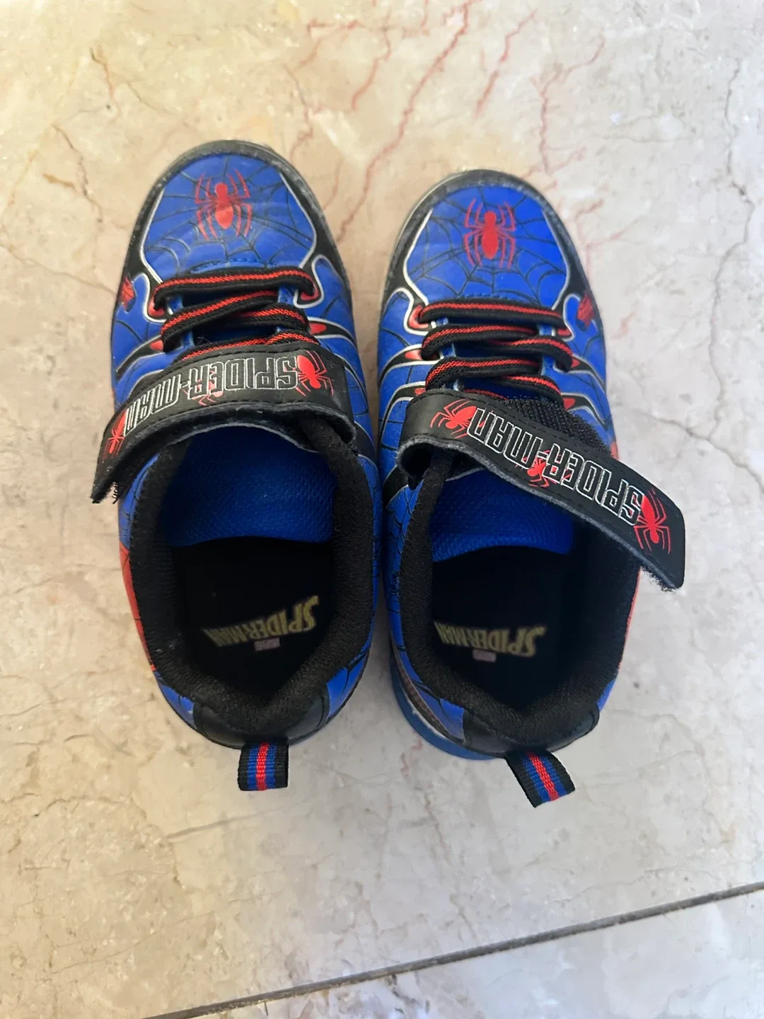 Spiderman Light Up Sneakers size 11 thumbnail