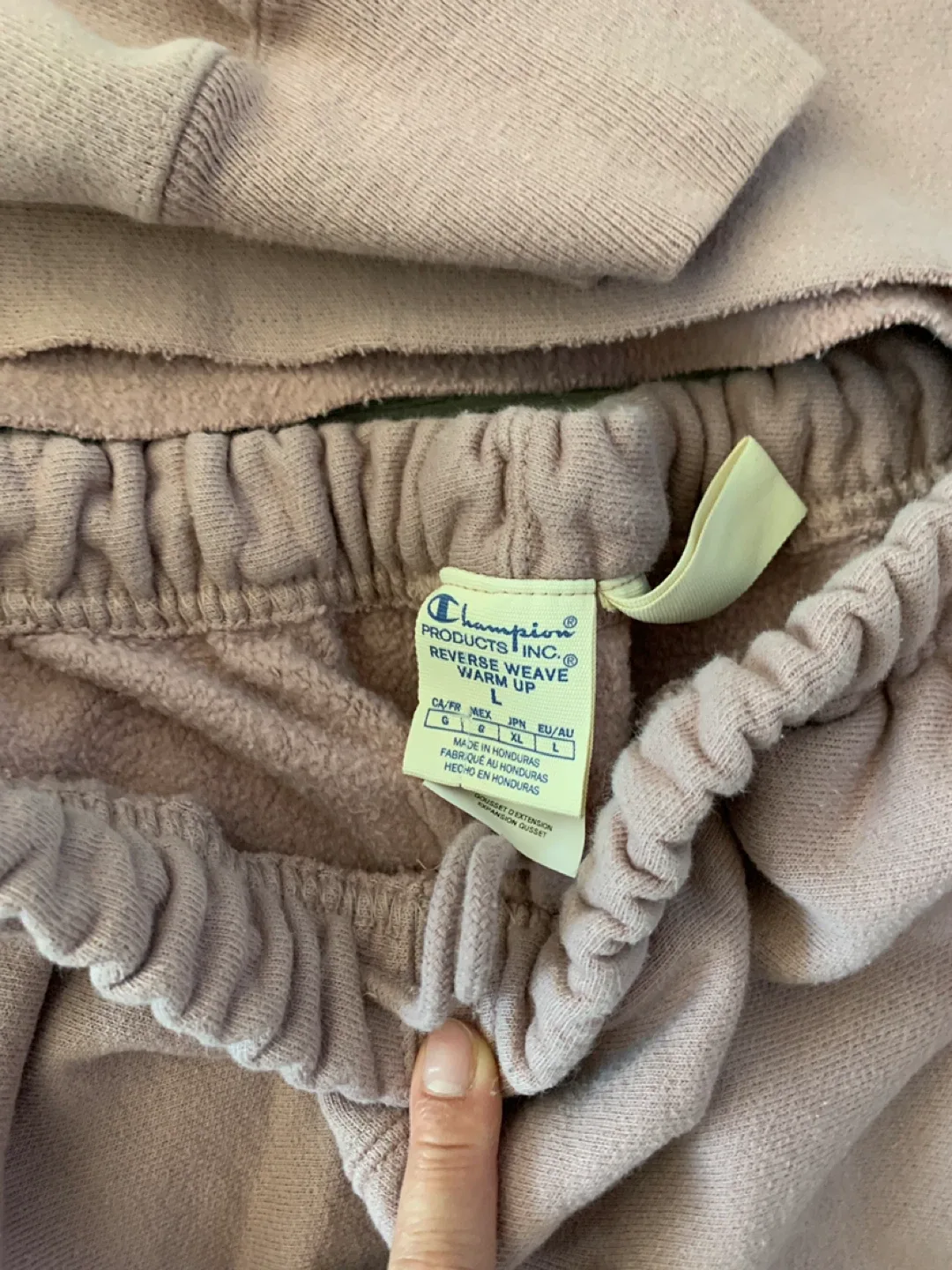 ‼️MOVING SALE‼️ Champion Reverse Weave Warm Up Set - Size M/L image indicator(3)