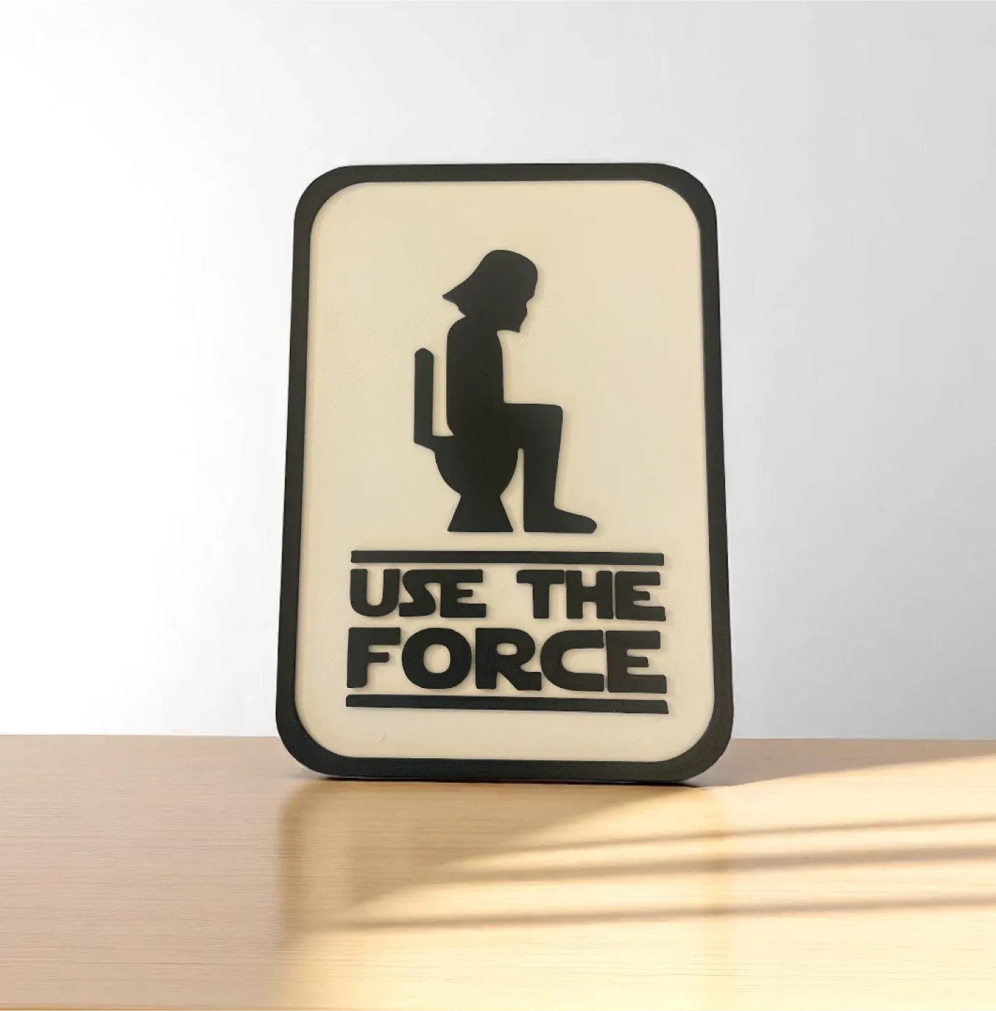 Star Wars 'Use the Force' Bathroom Sign image indicator(2)