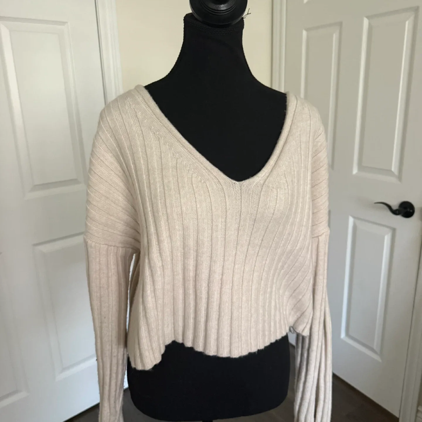 Cream sweater thumbnail