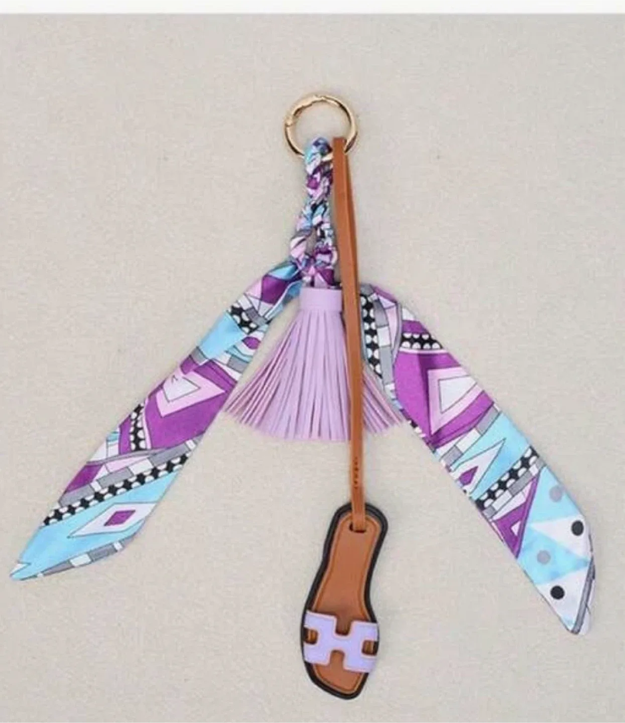 Hermès Inspired Bag Charm/ Keychain thumbnail