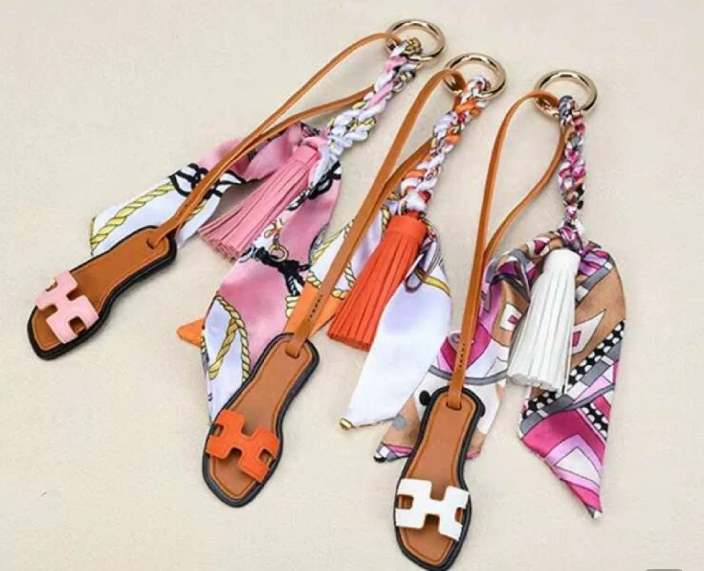 Hermès Inspired Bag Charm/ keychains thumbnail