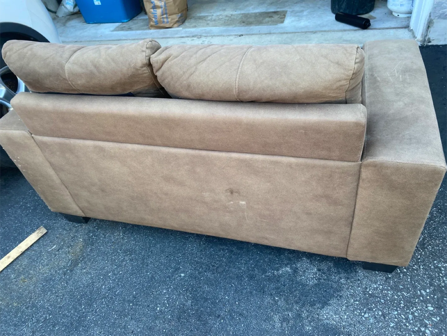 Beige Loveseat Sofa image indicator(2)