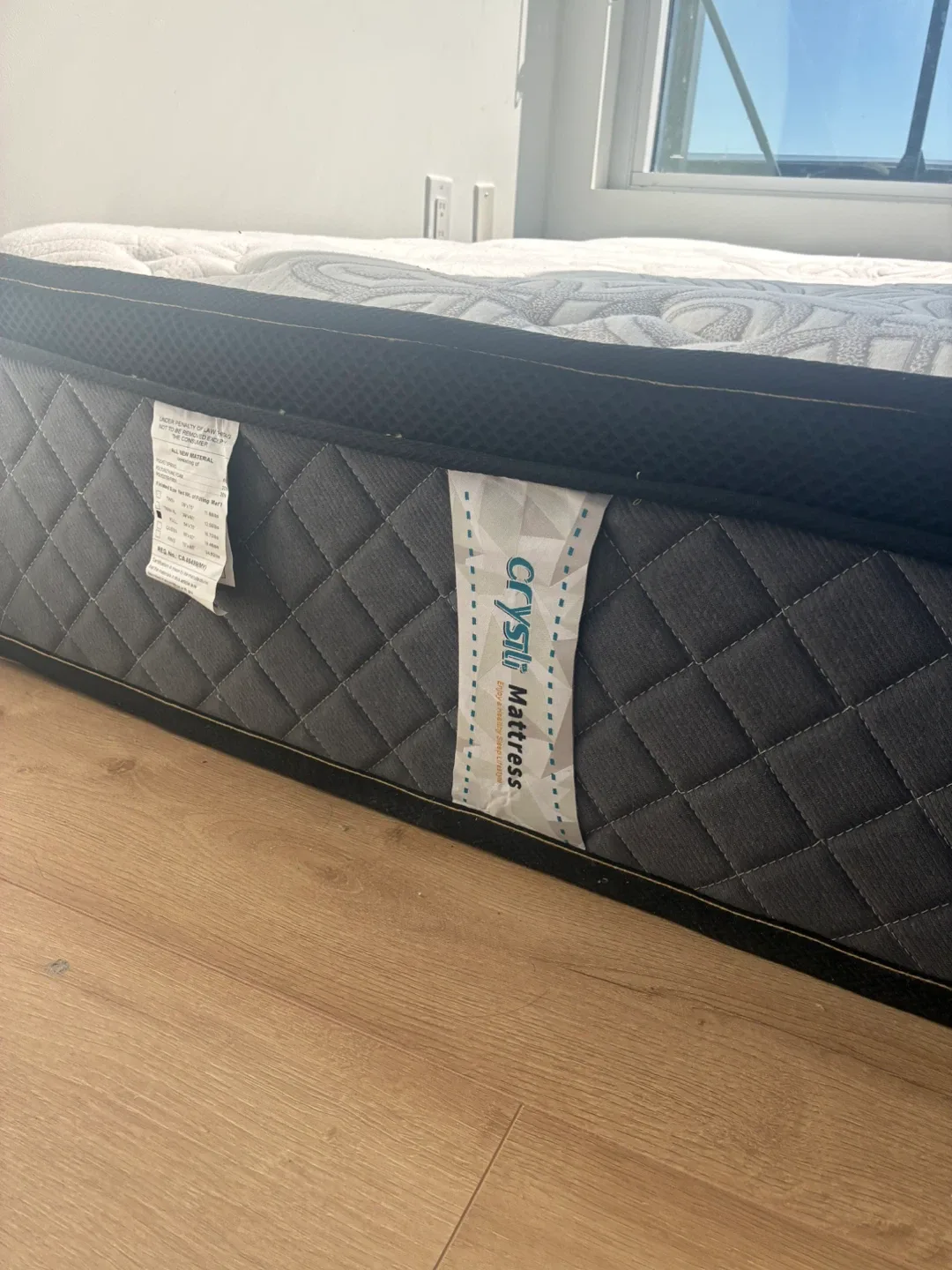 Full Mattress, Crystli 12 Inch Mattress image indicator(2)