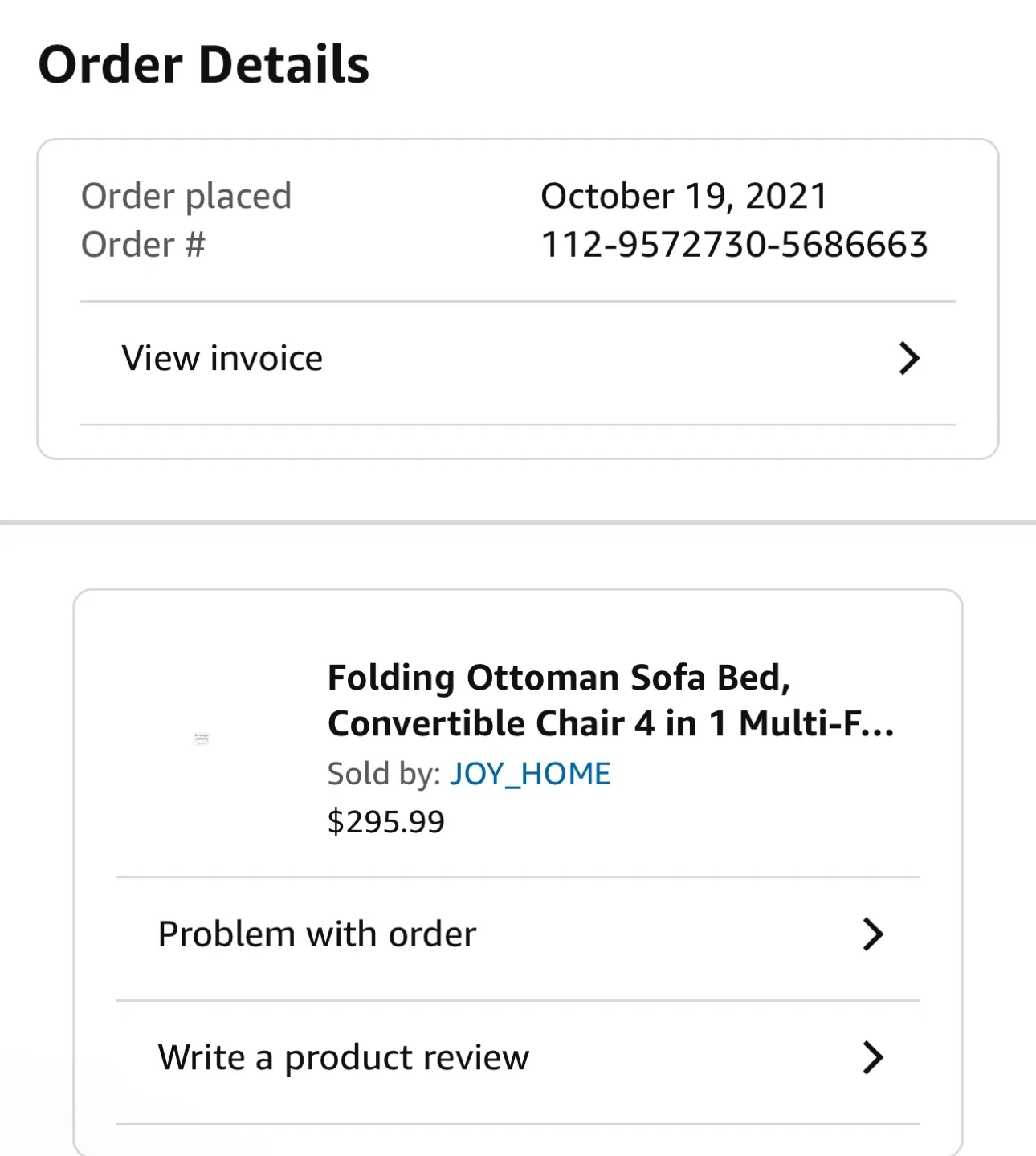 Folding Ottoman Sofa Bed, Convertible Chair 4 in 1 image indicator(4)