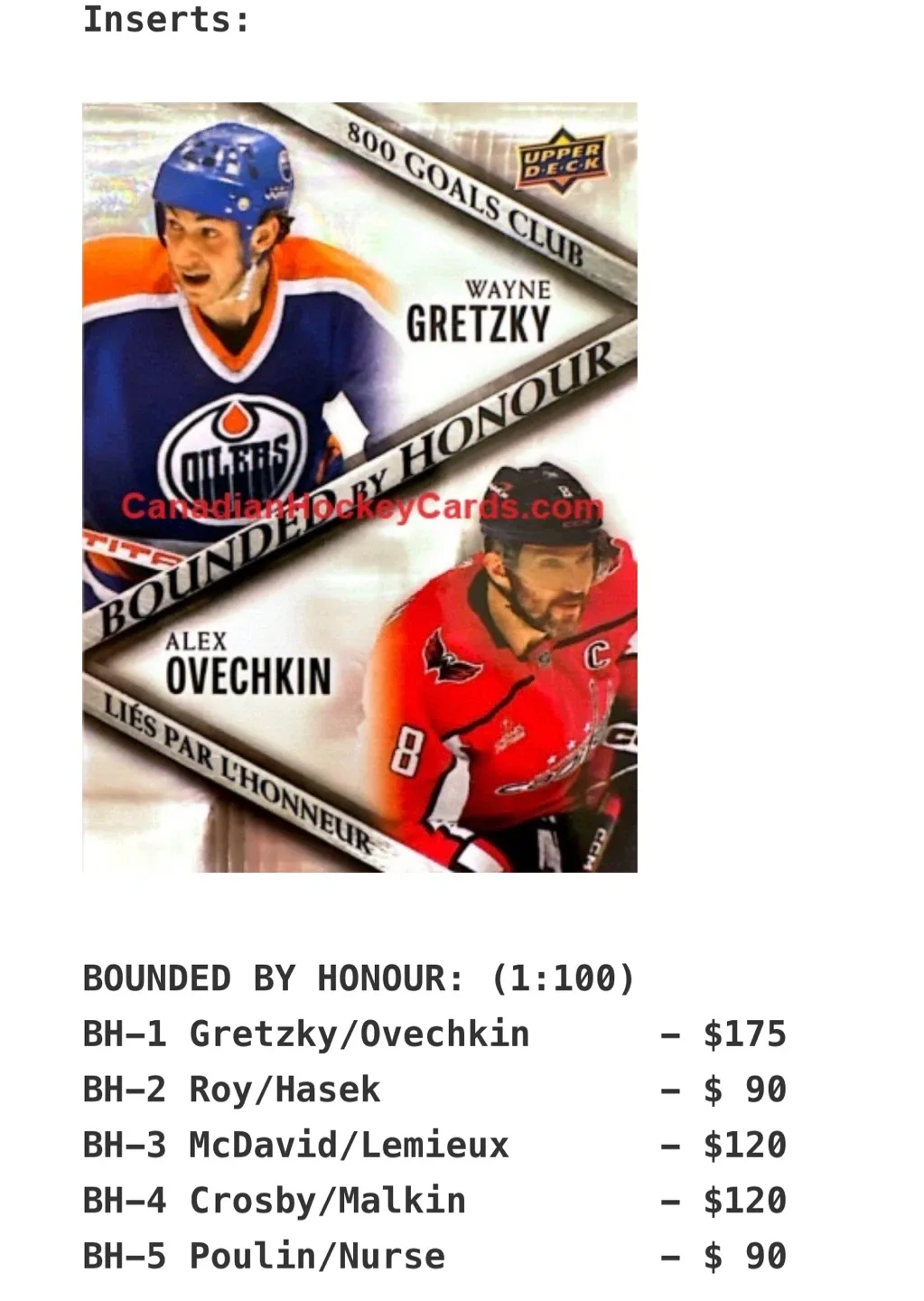 Tim Hortons 2023-2024 Collector's Series Hockey Cards image indicator(6)