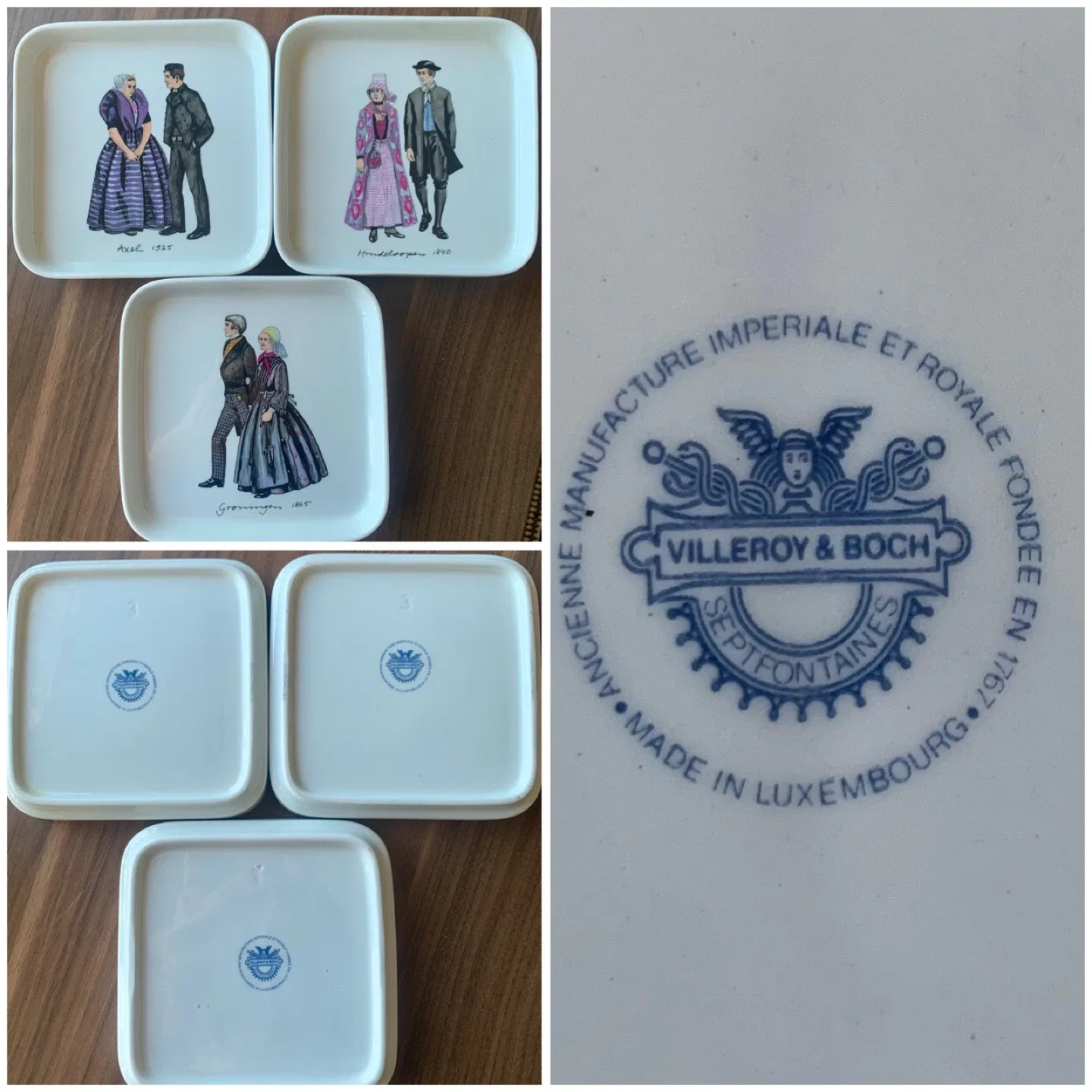 Villeroy & Boch Folklore Plates (Set of 3) image indicator(7)
