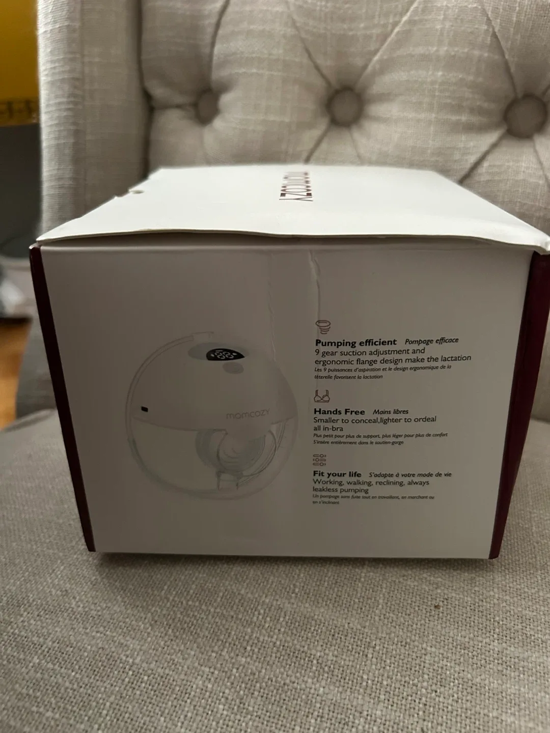 BNIB SEALED!! Momcozy M5 Wearable Breast Pump - NEW image indicator(5)