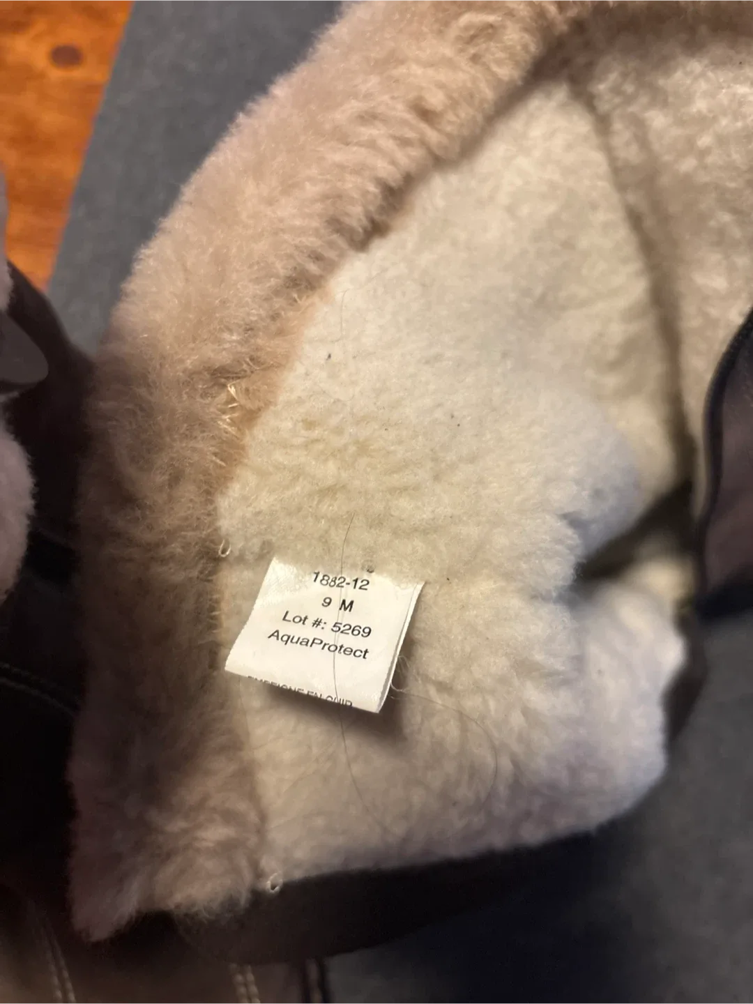 Aquaprotect Brown Leather Winter Boots - Size 9 image indicator(2)