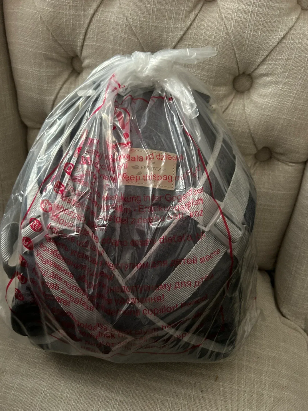 FRUITEAM 6-in-1 Baby Carrier - Dark Grey - New image indicator(3)