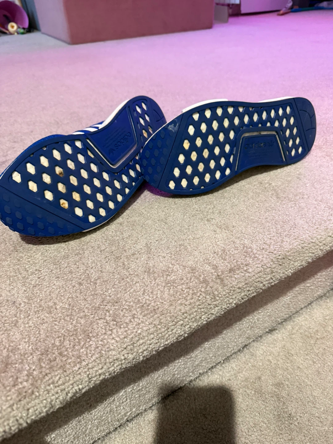 Adidas NMD R1 Blue Sneakers size 10 - photo 2