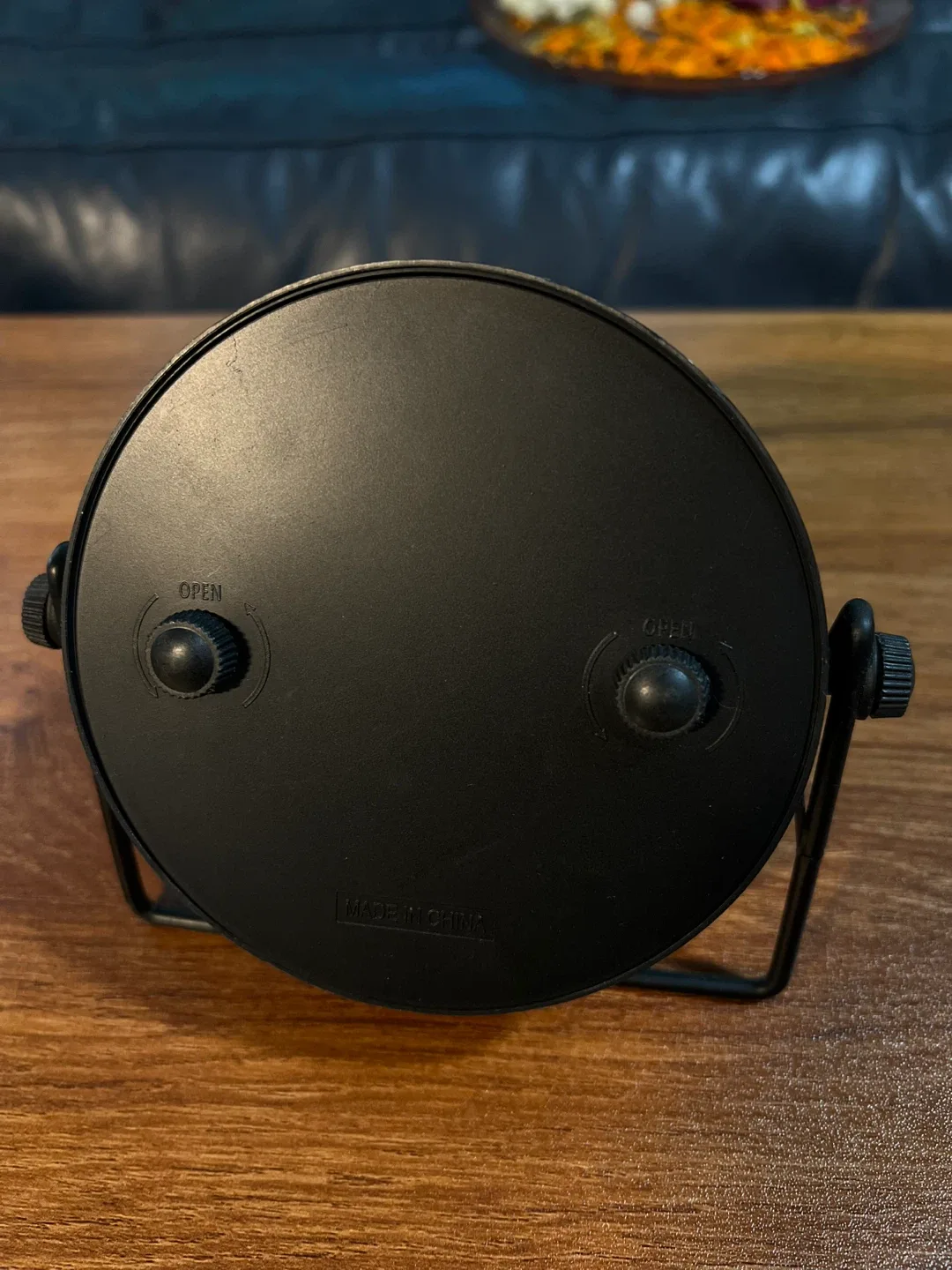 Trademark Home Black Desk Clock image indicator(3)