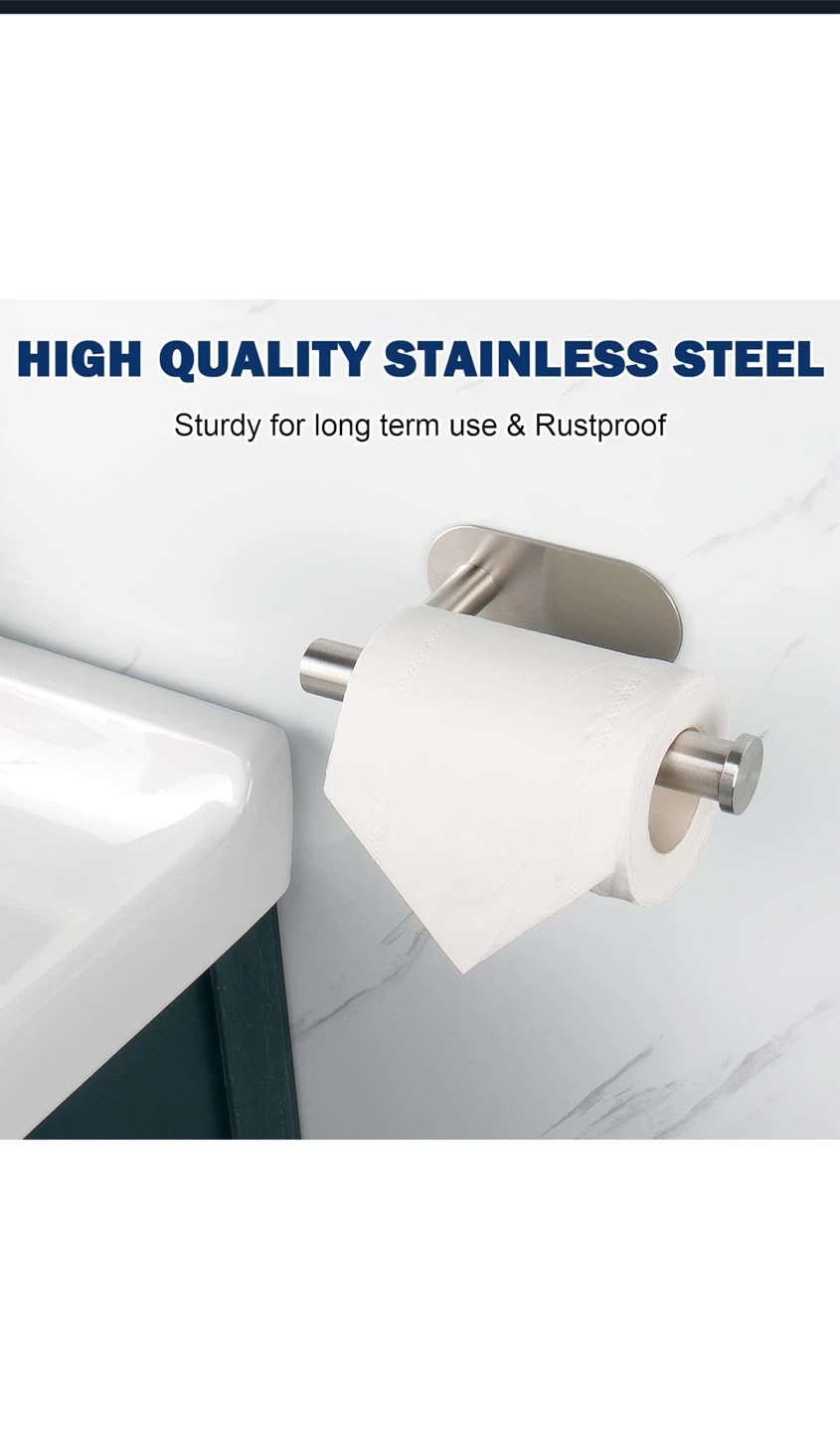 Stainless Steel Toilet Paper Holder - photo 3