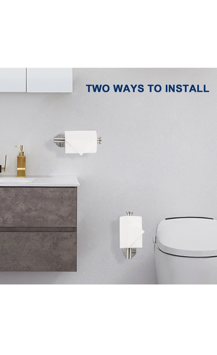Stainless Steel Toilet Paper Holder - photo 4