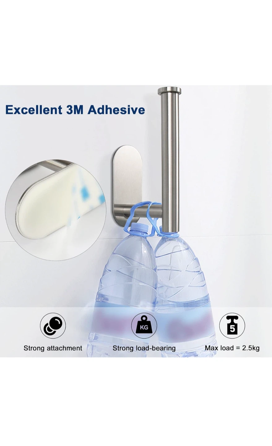 Stainless Steel Toilet Paper Holder - photo 5