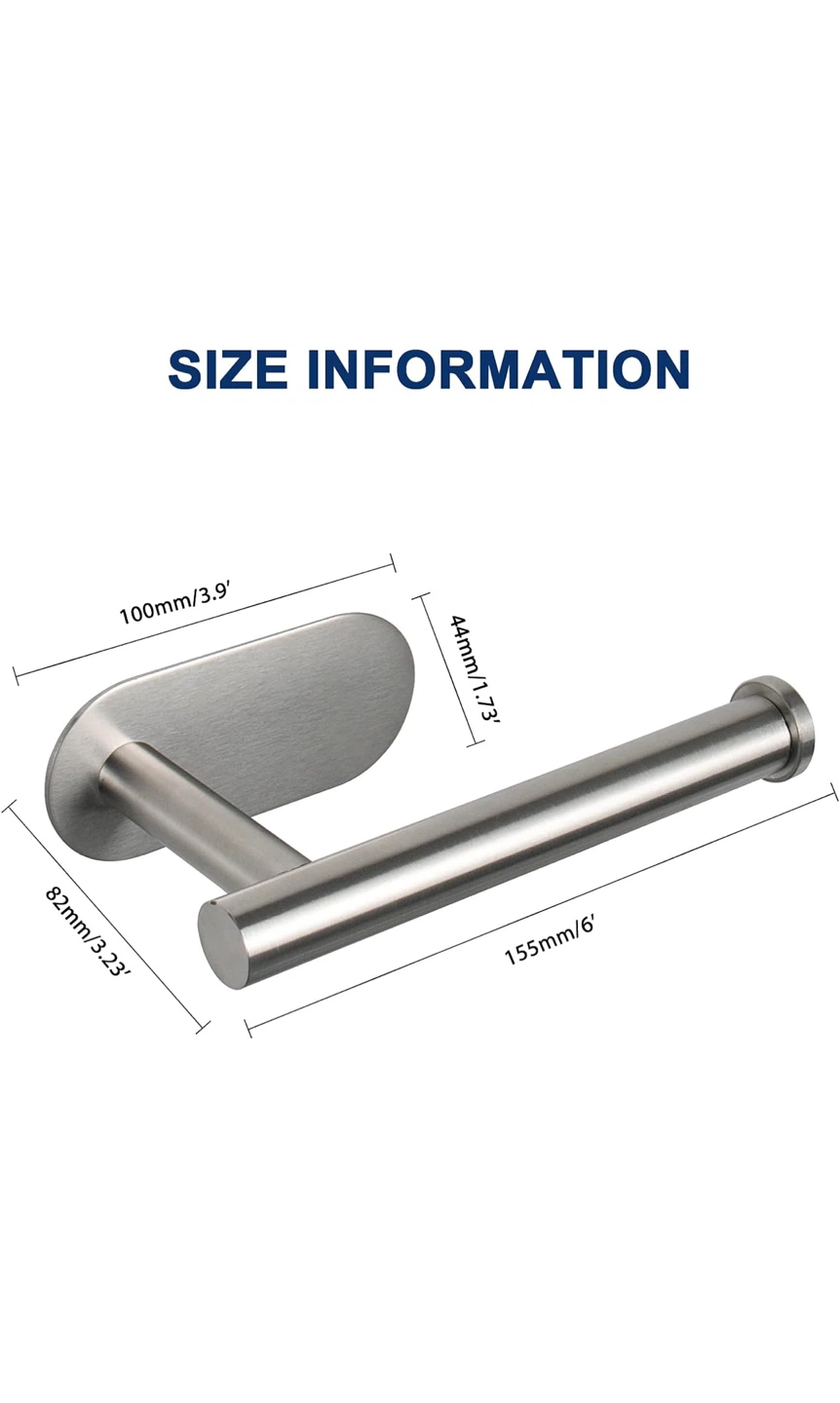 Stainless Steel Toilet Paper Holder - photo 2