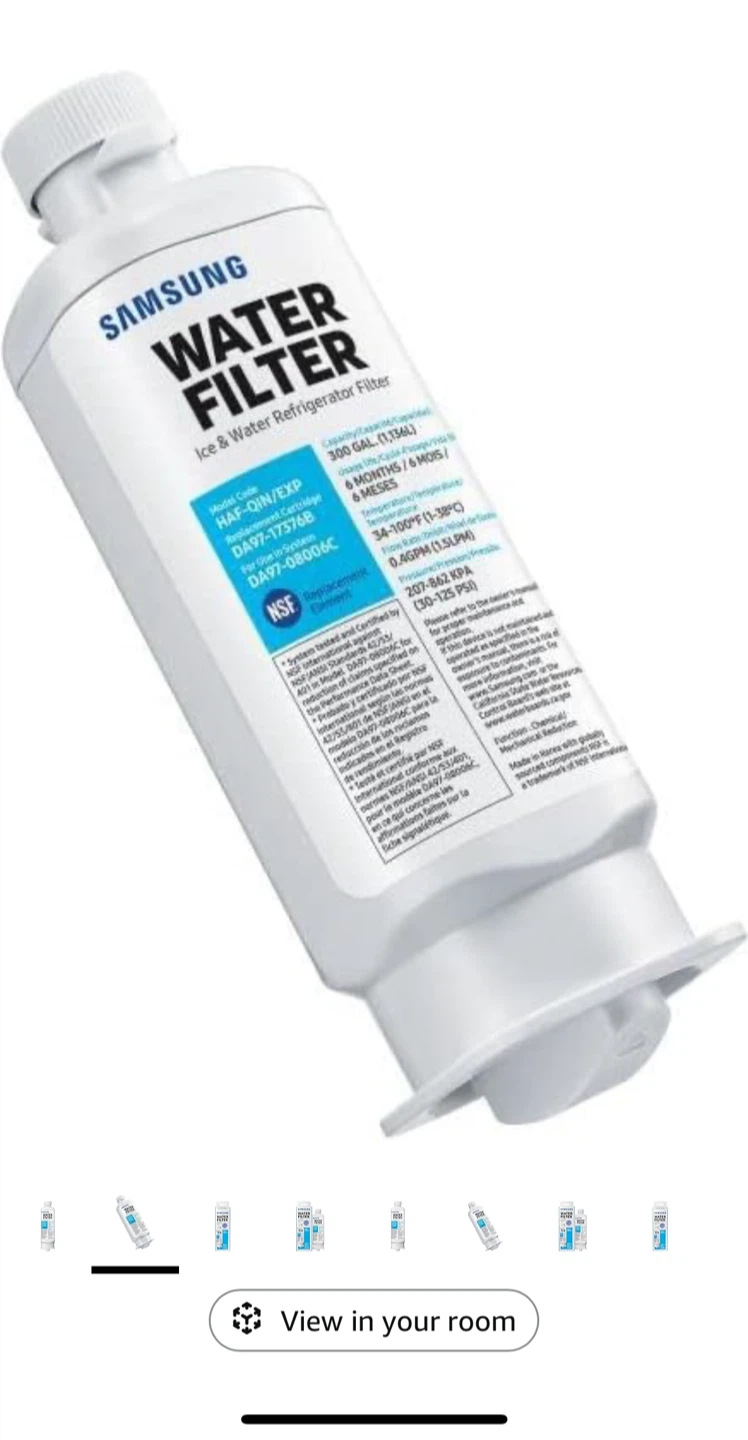 Samsung HAF-QIN/EXP Ice & Water Refrigerator Filter - NEW - photo 2
