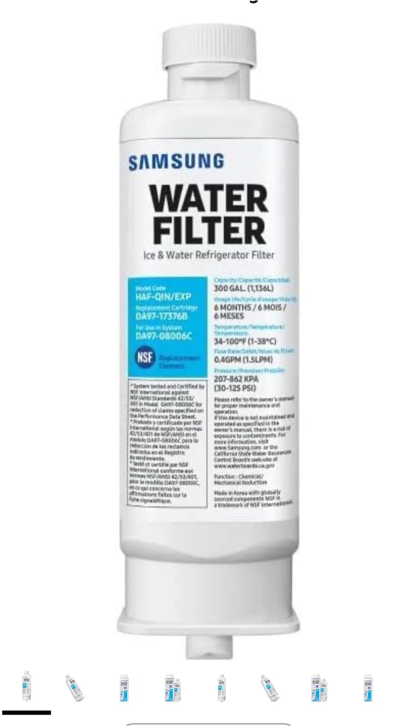 Samsung HAF-QIN/EXP Ice & Water Refrigerator Filter - NEW