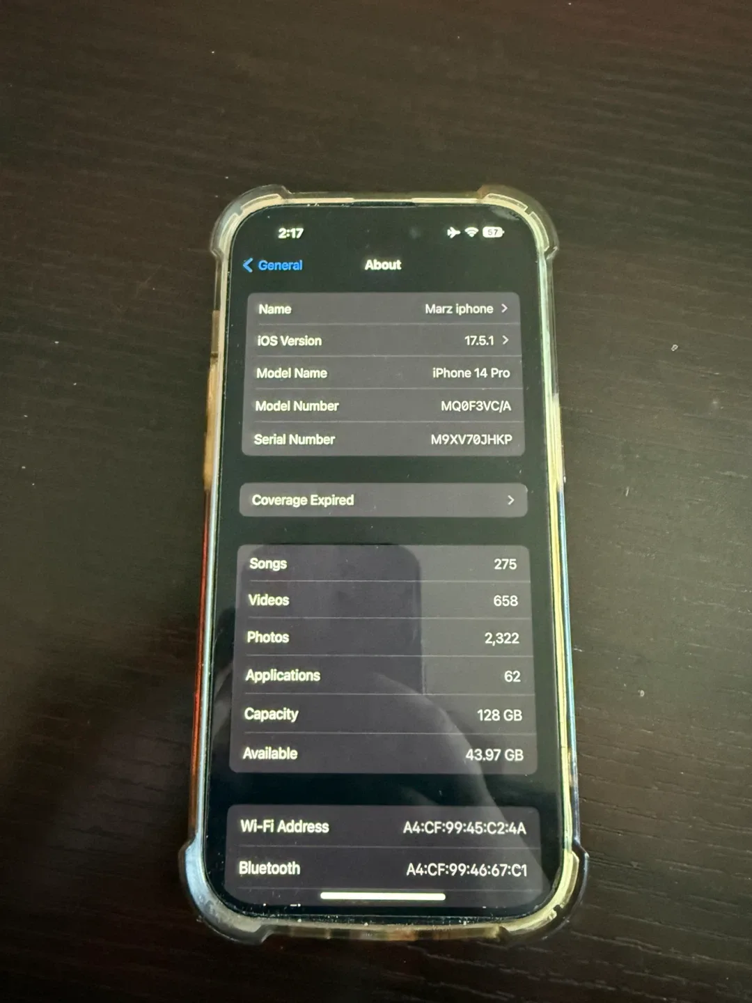 iPhone Purple 14 Pro - 128GB thumbnail