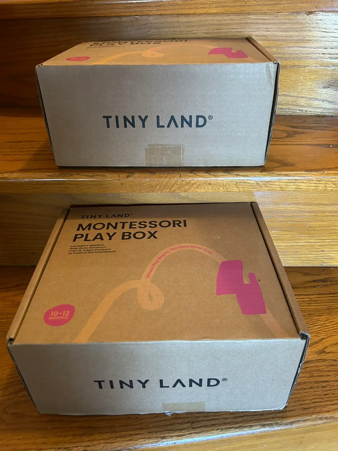BNIB Giftable Tiny Land Montessori Toy Set (10-12M) image indicator(6)